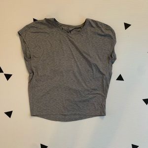 Lululemon size 6 open back t-shirt